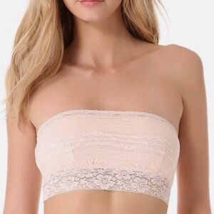 Free People Lace Bandeau Bra